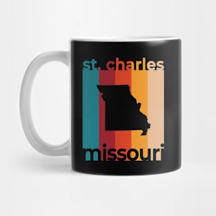 St. Charles Missouri Retro Mug